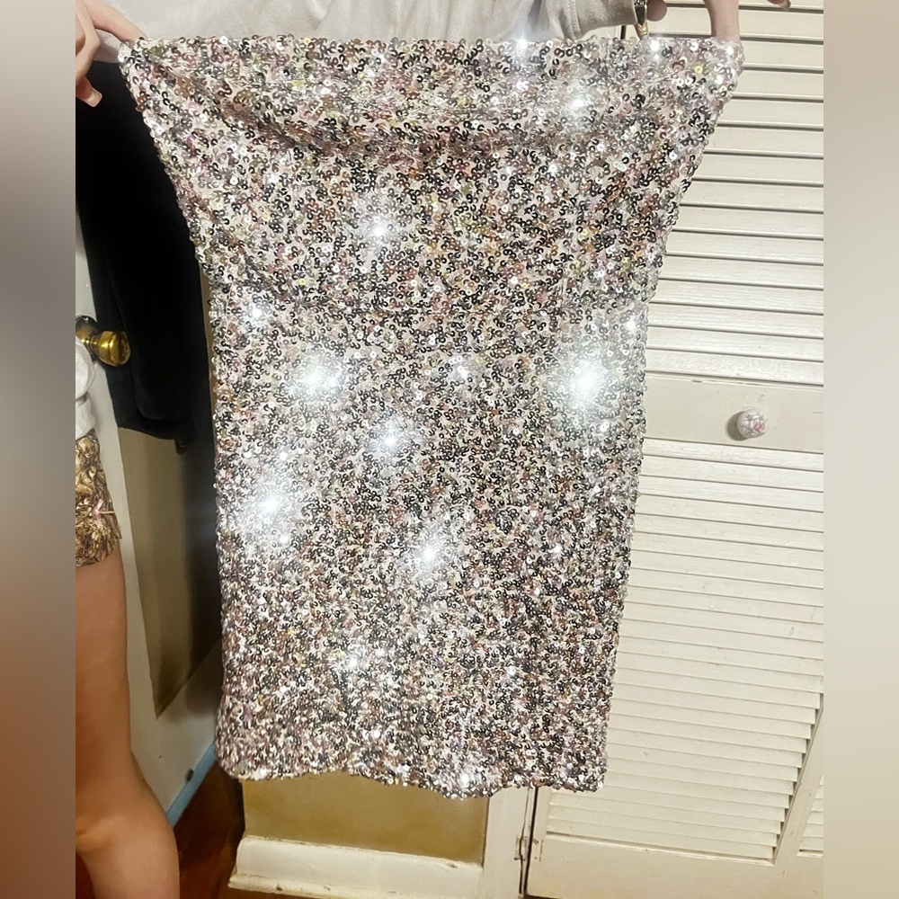 Sequin Mini Dress